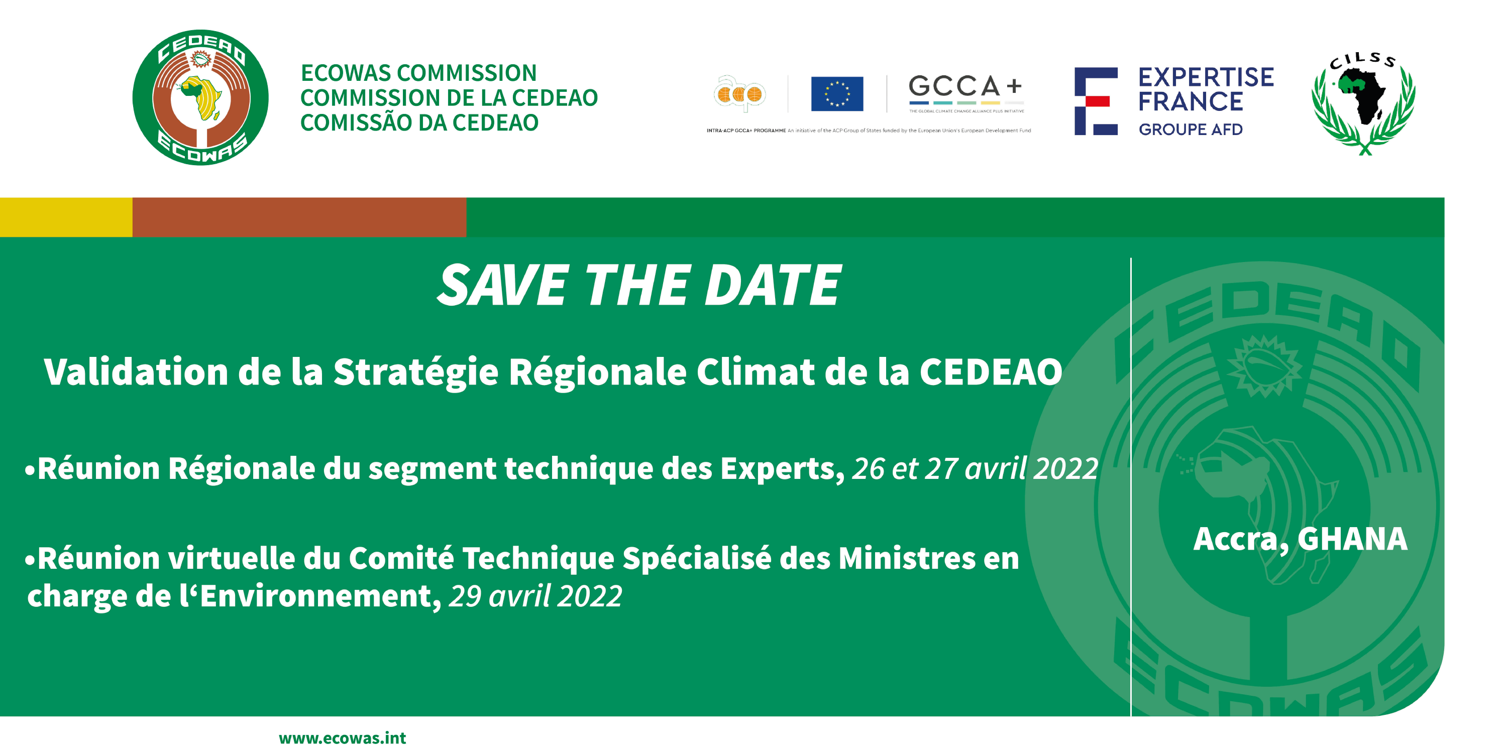 Aterlier de validation de la Stratégie Régionale Climat de la CEDEAO